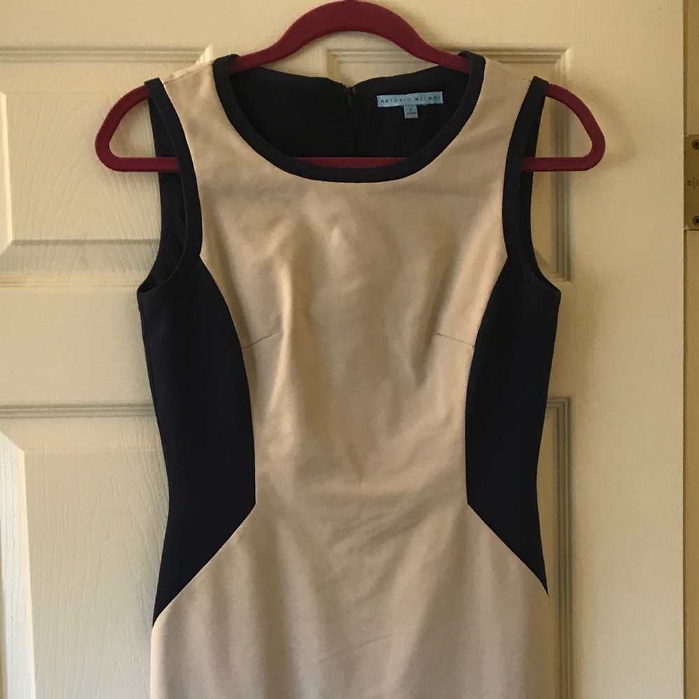 Antonio Melani Sand/Blue Dress